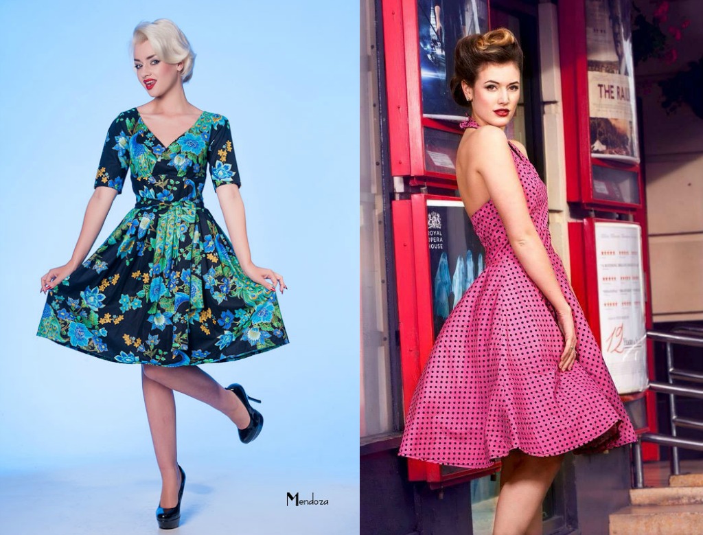Clarence and Alabama Vintage Inspired Dresses