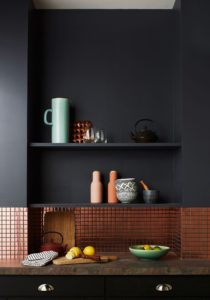 Black Feature Wall
